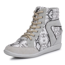 正品真皮新款内增高女鞋运动套装女款韩版休闲透气鞋隐形单鞋批发