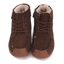 情侣款时尚休闲棉鞋加厚保暖高帮款情侣棉鞋新款蜗牛鞋高帮鞋