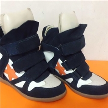 厂家供应高品质真皮女士内增高鞋欧洲站高帮休闲鞋五星款