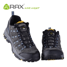 RAX新品秋冬反绒牛皮登山鞋男士防滑徒步鞋保暖户外鞋绝尘