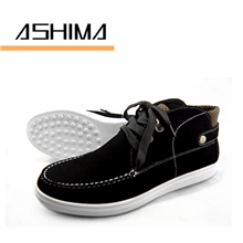 秋冬季热销高帮休闲男士广州鞋真皮品牌正品男鞋批发满包邮