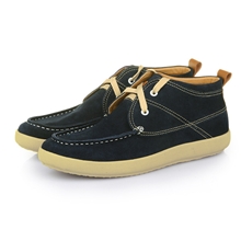 UPP秋冬新款男士经典磨砂牛皮高帮鞋休闲商务男鞋复古高帮鞋