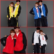 运动服套装男女情侣套装春秋运动服经典休闲套装