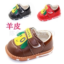 【中国好童鞋】羊皮真皮童鞋批发男女童皮鞋小童学步鞋软底宝宝鞋