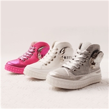 温州童鞋批发女童公主单鞋中帮女童单鞋女童鞋韩版一件代发