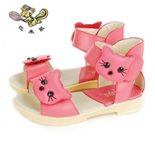 2013鞋类清仓季2013新款真皮品质女童凉鞋学童鞋批发SH-0004