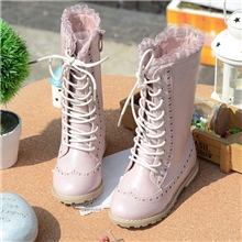 清新可爱韩版女童公主靴长筒靴棉靴鞋马丁靴雪地棉精品2013款