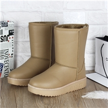 厂家直销厚底摇摇鞋防水女棉鞋中筒牛筋底雪地靴百搭鞋保暖靴8601