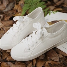 远步百搭森女款素面韩版小白鞋白色纯棉布鞋帆布鞋重信誉重品质