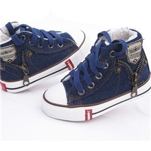 一休秋冬725图腾橡胶中性平跟全棉布男童童鞋婴儿鞋棉鞋儿童童装