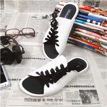 夏季镂空透气时尚休闲潮流凉拖情侣沙滩凉鞋陈冠希潮流男拖