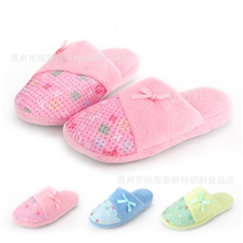 秋冬家居拖鞋情侣拖鞋盆底拖鞋木地板棉拖鞋居家拖鞋可爱冬季