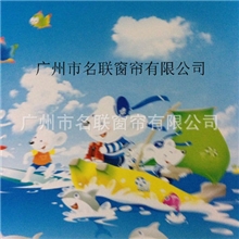 广州批发遮光卷帘，批发优质喷窗帘，风景画办公室窗帘，别墅窗帘