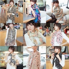 2013秋冬淘宝爆款绒雪纺丝巾批发新款韩国围巾批发