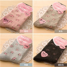 冬季爆款外贸兔羊毛袜子特价批发韩国女士加厚女袜纯棉袜冬