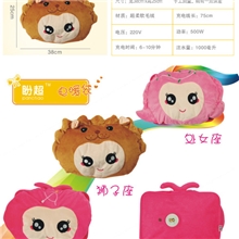 厂家批发2013年盼超爆款防爆卡通电热水袋暖手宝秋冬订货会.