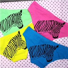 原单外贸内裤维多利亚的秘密内裤PINK内裤女式内裤大斑马多色