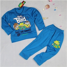 【厂家直销】男女童卡通全棉秋装童套装秋款儿童卫衣服装批发