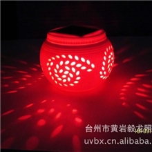 【厂家直销】做工精细且漂亮的陶瓷枫叶小夜灯迷你灯小夜灯