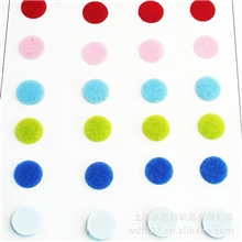 厂家直销圆型魔术扣背胶圆型魔术扣圆型背胶魔术扣