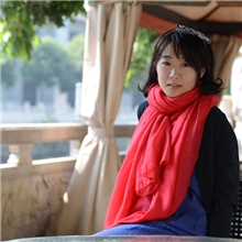 新品爆款索吻青蛙韩版围巾女秋冬两用超长棉麻幸运大红围巾批发