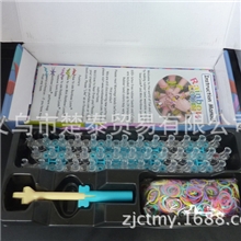 【美国热销彩虹套装手链】RAINBOWLOOM硅胶彩色橡皮筋