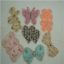 韩国新款蕾丝发贴水钻魔发贴批发固定刘海贴发饰无痕发粘头饰