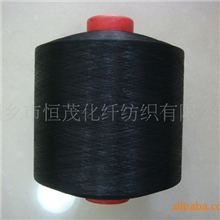 222dtex/96f双股无捻涤纶DTY黑网络丝