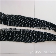 厂家直供处理2013最新款人棉圆点环保印花外贸尾单批肩围巾丝巾