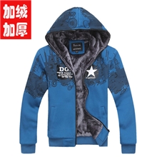 厂家直销男士开衫连帽卫衣男式韩版春秋装外套男装青少年卫衣大码