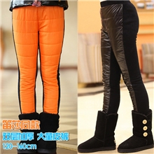 大童打底裤13笛莎同款冬款女童棉裤加厚保暖裤中大童加厚皮裤