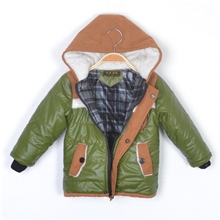 儿童棉衣外套13特价冬款童装棉衣外套男童加厚加绒棉衣外套批发
