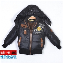 男童棉衣13冬款特价童装棉衣外套儿童加绒加厚童棉衣外套批发