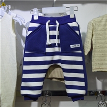 批发韩国童装双层保暖小童棉裤韩版童装加厚全棉哈伦裤儿童棉裤