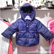 特价批发小童棉衣原单加厚保暖棉衣婴儿棉袄外贸原单童装夹棉外套