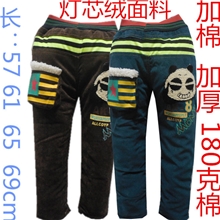 冬季新款童装童裤男童韩版灯芯绒百搭棉裤中小童童裤/厂家直批