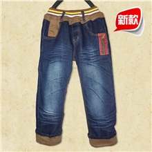 2013冬款加绒童装批发外贸品牌儿童长裤男童牛仔裤童裤厂家热销发