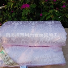 厂家直销中老年蚕丝被周家蚕丝秋冬被各类桑蚕丝被子批发零售