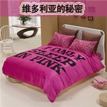 特价大平印花天鹅绒韩版四件套批发保暖加厚四件套床上用品