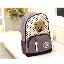 厂家供应2013经典款卡通可爱小熊时尚休闲双肩包学生包