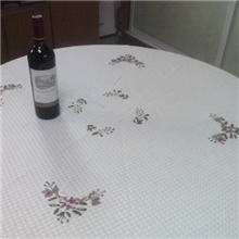 手工绣花台布绣花桌布批发现货欢迎致电【图】