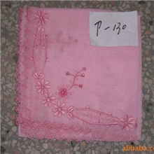 围巾，绣花头巾，印花方巾，巴厘纱坯布，染色，外贸，头巾