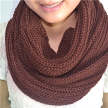 2013韩版秋冬长厚毛线针织纯色围巾披肩情侣绕两圈围脖多功能