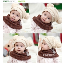 最新款韩版双球宝宝超萌单品婴儿帽针织帽儿童帽批发