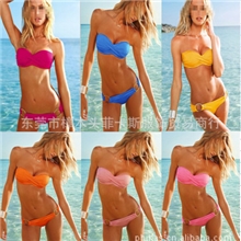 供应维多利亚的秘密女士泳衣比基尼游泳衣分体泳衣S758