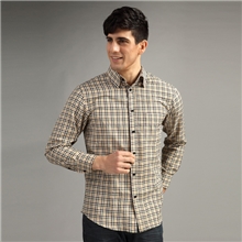 2013夏秋装新款牛津纺衬衫长袖格子衬衣欧美风暗扣厂家批发