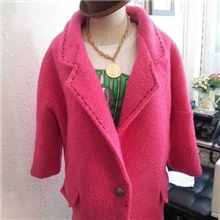 2013秋款新款韩国东大门代购正品呢外套呢大衣欧美外套女式风衣