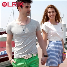 【新品】OLRIK2013夏季男式T恤欧美圆领男士短袖T恤男厂家直销