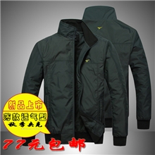 新款七匹狼夹克男装秋装立领薄款外套男青年休闲男士修身夹克衫