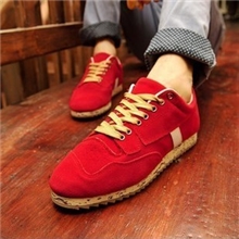 想步2013新款系带磨砂皮休闲鞋男式单鞋韩版潮炮弹头板鞋批发